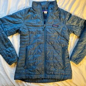 Patagonia Women's Nano Insulated Puff Jacket- XS Lagoon Blue